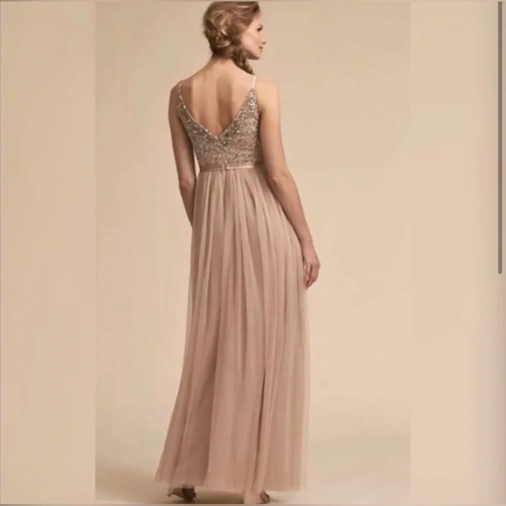 Anthropologie x BHLDN Avery Dress Size 4 - Picture 5 of 12